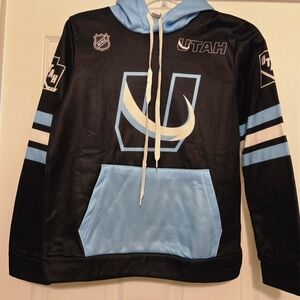 Utah MAMMOTH Kids' Black and Blue Hoodie